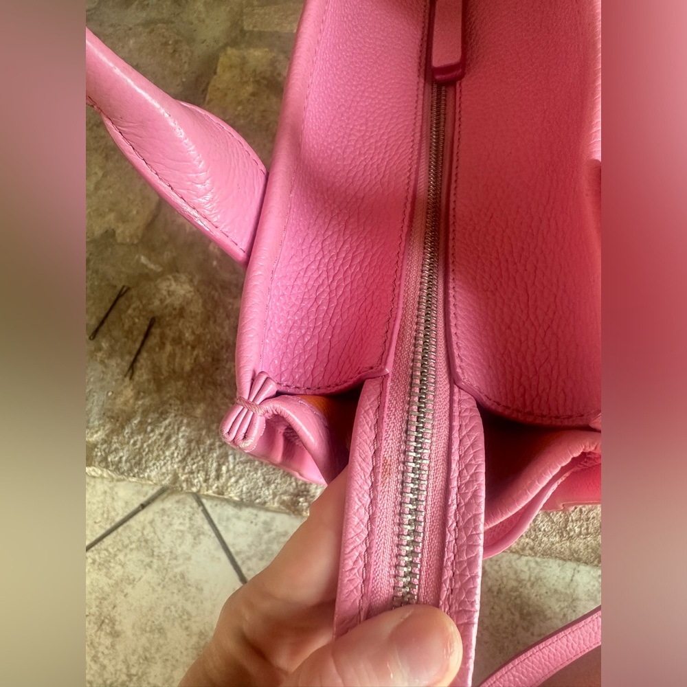 Marc Jacobs Leather The Tote Bag Small Pink - Picture 3 of 14